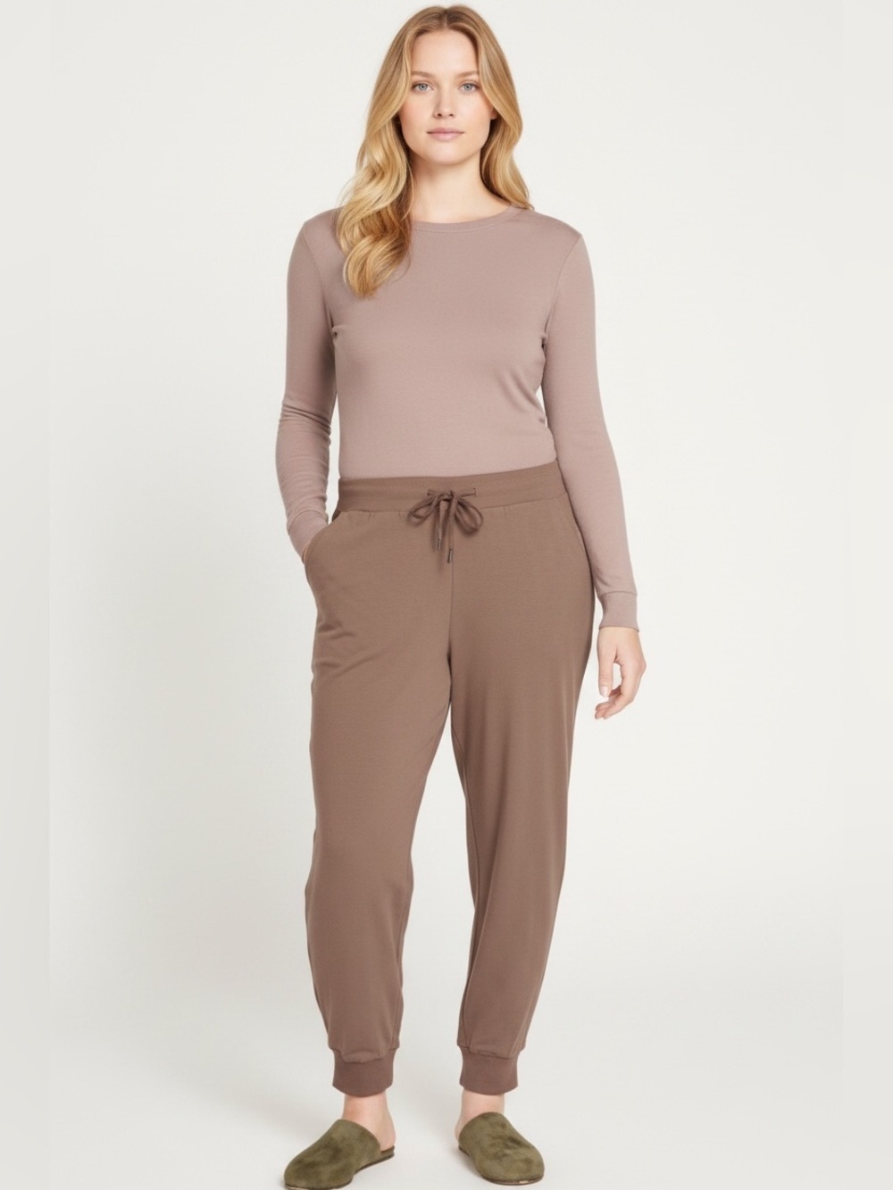 NWT UNIVERSAL STANDARD Womens Jogger Sweatpants Drawstring pull-on elastic waist